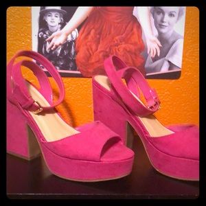 Just fab chunky heels